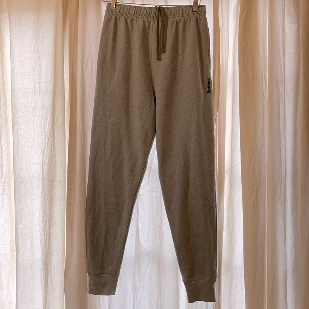 Men’s Reebok light grey sweatpants